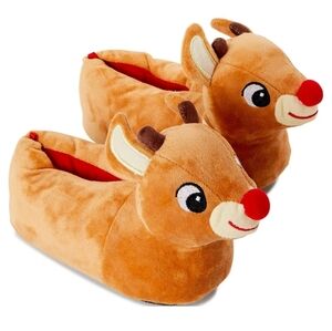 Bioworld | Rudolph The Red-Nosed Reindeer Slippers | New with tags | Size 3Y